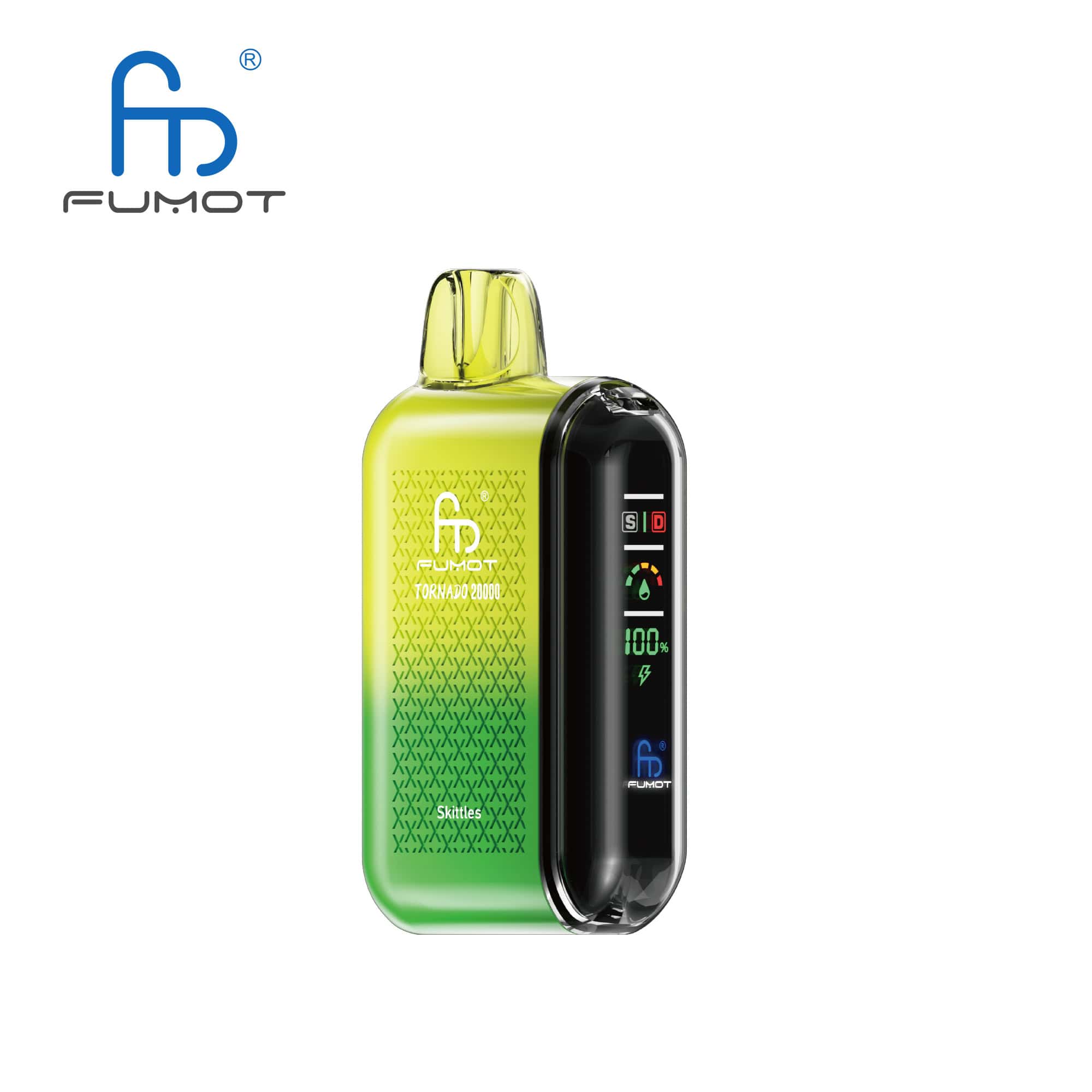 Fumot Tornado 20000 Skittles Einweg-Vape | Dual-Mesh-Tech