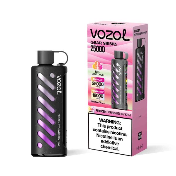 Vozol Gear Shisha 25000 Frozen Strawberry Kiwi - immagine 2