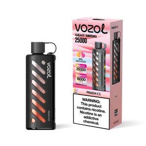 Alternative view of Vozol Gear Shisha 25000 Peach Ice