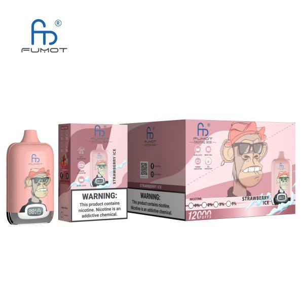 RandM Digital Box 12000 Strawberry Ice – Bild 3