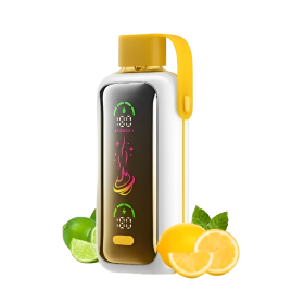 vozol lemon lime 20000 Vozol Lemon Lime 5% Vista 20000 Rechargeable Disposable Vape