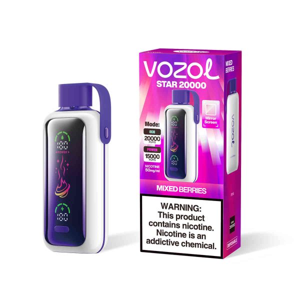 VOZOL STAR 20000 Mixed Berries