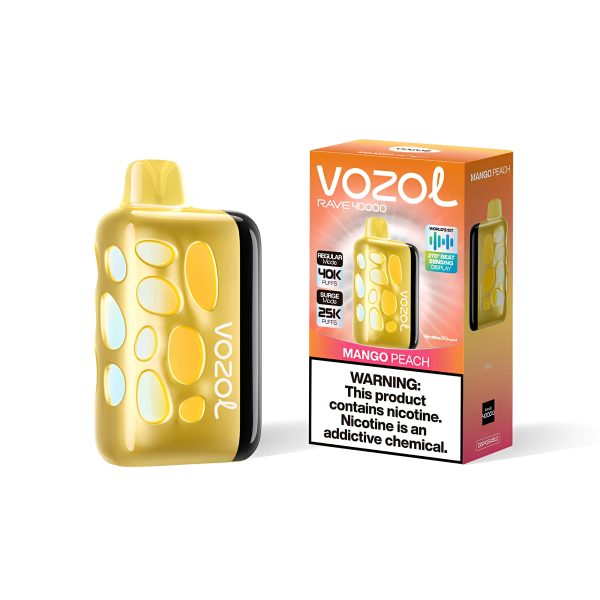 Vozol Rave 40000 Mango Peach – Bild 2