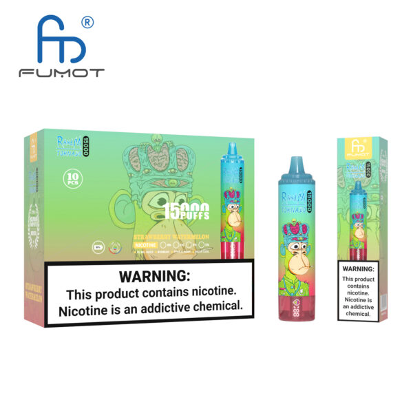 RandM Tornado 15000 Strawberry Watermelon - Kép 4