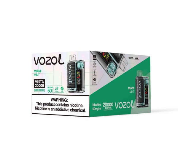 Vozol Vista 20000 Miami Mint – Bild 3