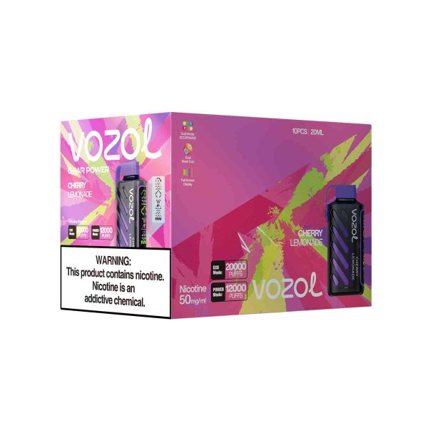 Vozol Gear Power 20000 Cherry Lemonade – Bild 3