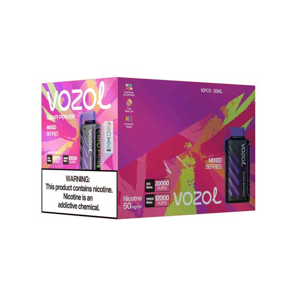 Vozol Gear Power 20000 Mixed Berries – Bild 3
