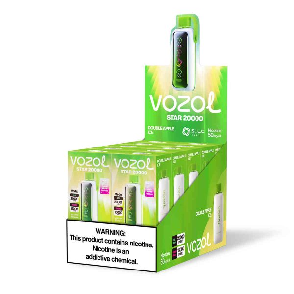 VOZOL STAR 20000 Double Apple Ice - Billede 3