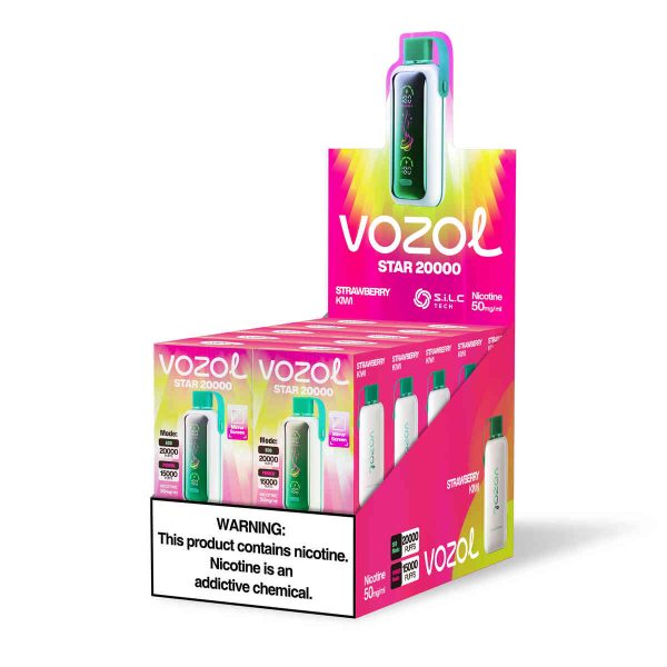 VOZOL STAR 20000 Strawberry Kiwi – Bild 3