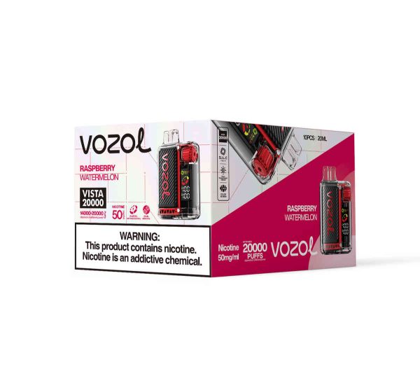 Vozol Vista 20000 Raspberry Watermelon - Imagen 3