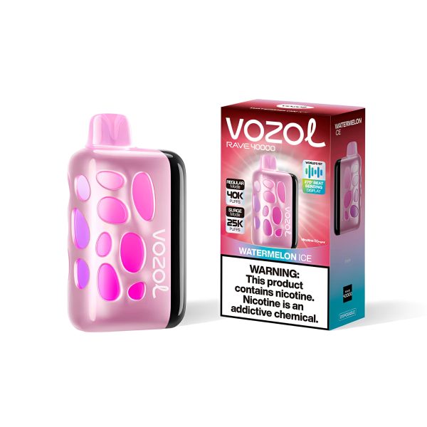 Vozol Rave 40000 Watermelon Ice – Bild 2