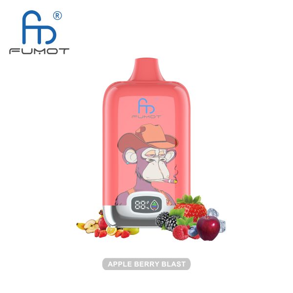RandM Digital Box 12000 Apple Berry Blast