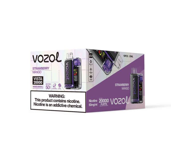 Vozol Vista 20000 Strawberry Mango – Bild 3