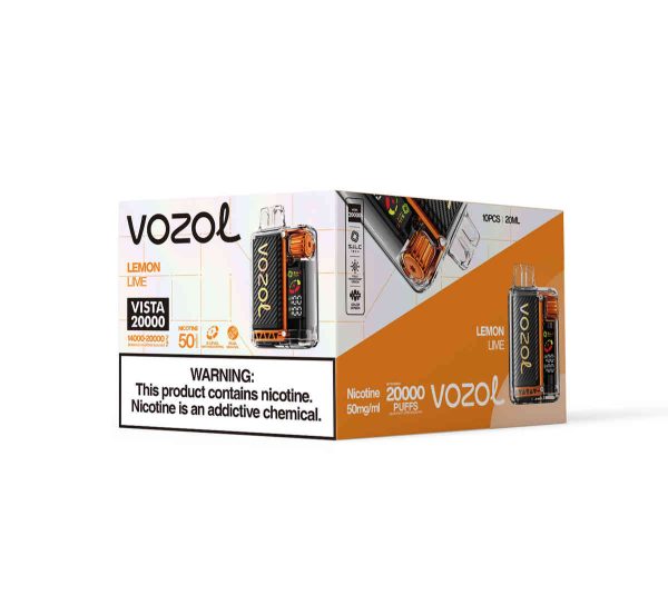 Vozol Vista 20000 Lemon Lime – Bild 3