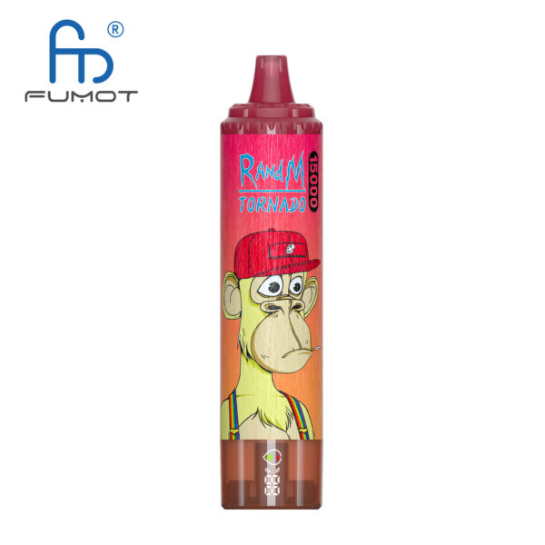RandM Tornado 15000 Strawberry Red Bull - Kép 2