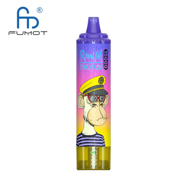 RandM Tornado 15000 Peach Blueberry Candy - Imagen 2