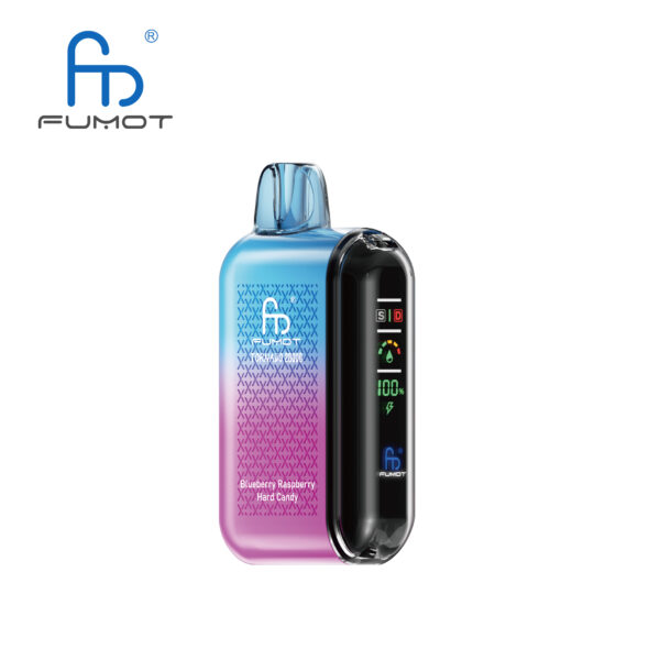 Fumot Tornado 20000 Blueberry Raspberry Hard Candy - immagine 2