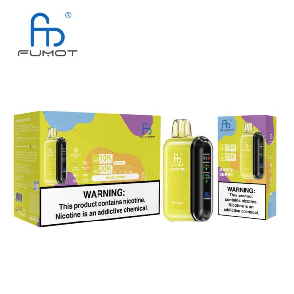 Fumot Tornado 20000 Mixed Berry - obrazek 4