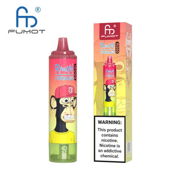 RandM Tornado 15000 Strawberry Watermelon Lemonade - Imagen 3
