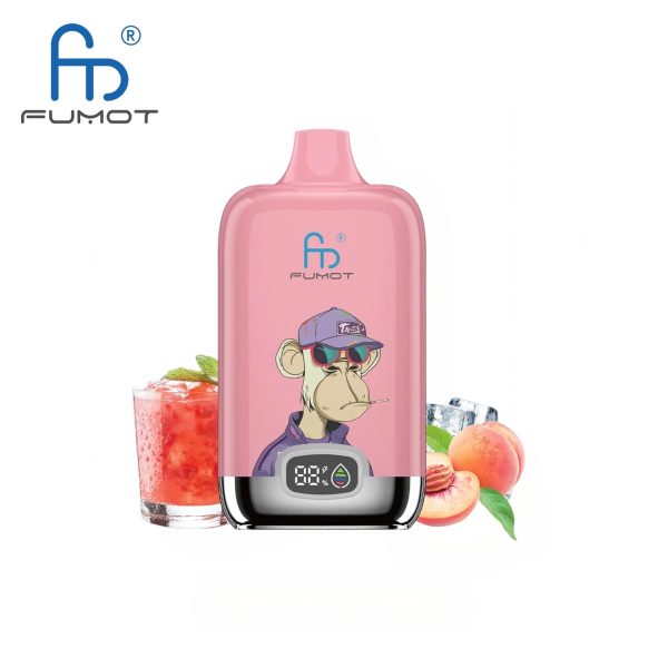 RandM Digital Box 12000 Ice Tea Peach Ice