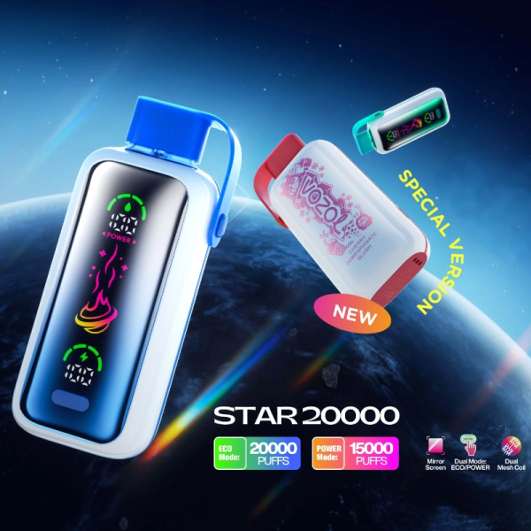 Vozol Star 20000 Melon Bubblegum – Bild 3