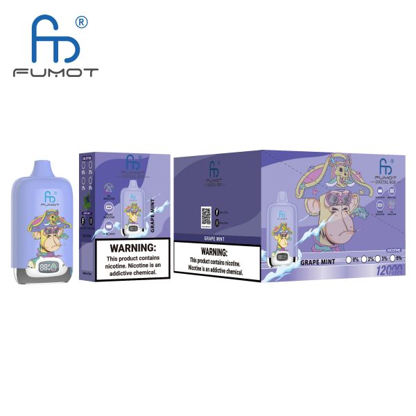 RandM Digital Box 12000 Grape Mint - Billede 3