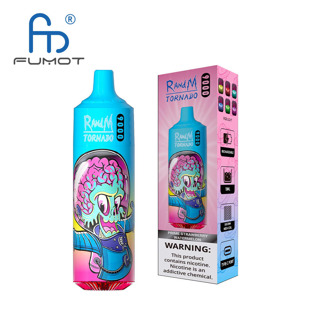 RandM Tornado 9000 Prime Strawberry Watermelon Einweg-Vape