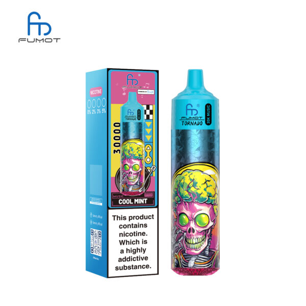 Fumot Tornado 30K Music Cool Mint – Bild 3