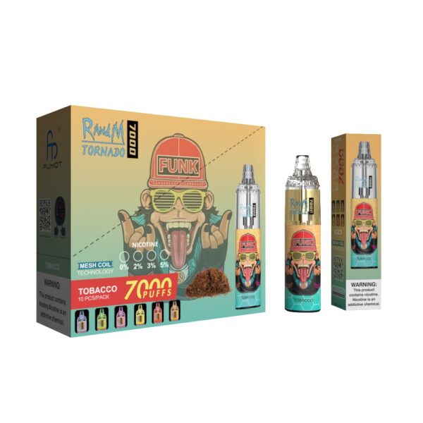 RandM Tornado 7000 Tobacco - Kép 3