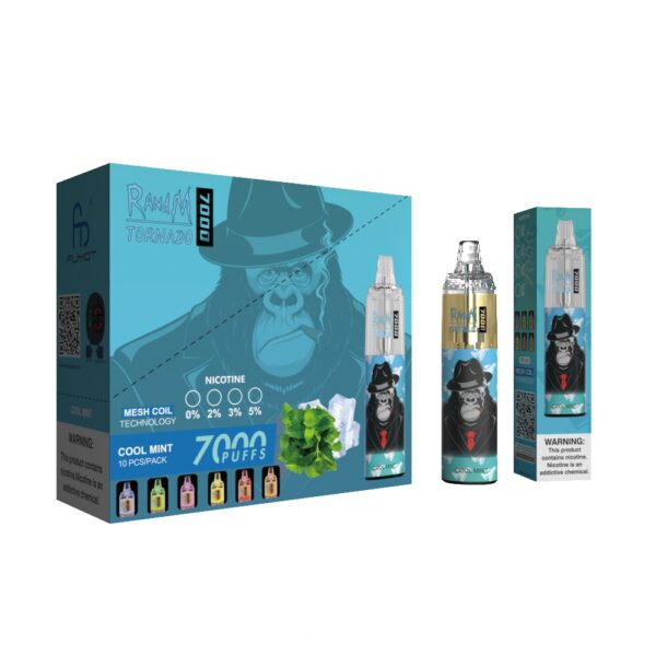 RandM Tornado 7000 Cool Mint - Billede 3