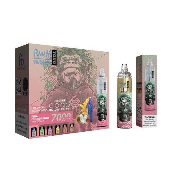 RandM Tornado 7000 Pina Colada Rum - Kép 3