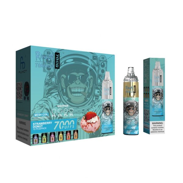 RandM Tornado 7000 Strawberry Donut - Billede 3