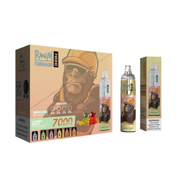 RandM Tornado 7000 Gummy Bear - Billede 3