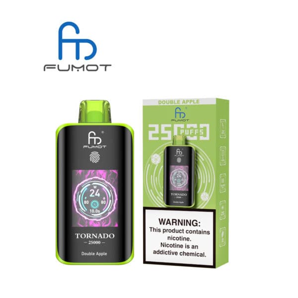 Fumot Tornado 25000 Double Apple - Imagen 3