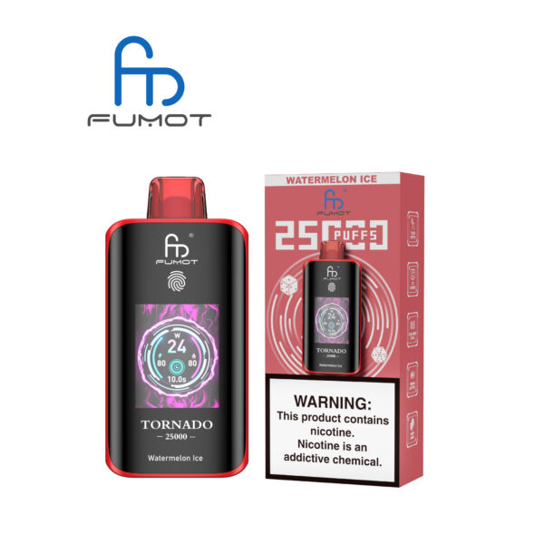 Fumot Tornado 25000 Watermelon Ice – Bild 3