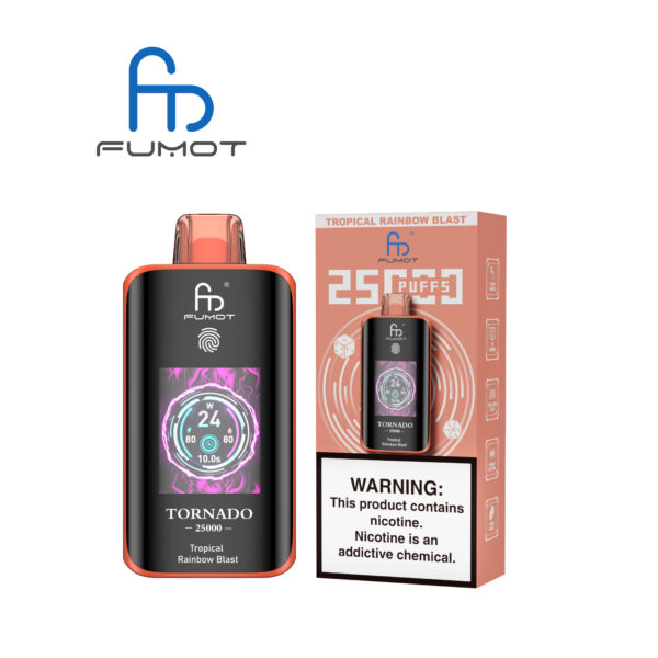 Fumot Tornado 25000 Tropical Rainbow Blast – Bild 3