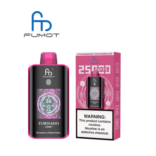 Fumot Tornado 25000 Strawberry Watermelon – Bild 3