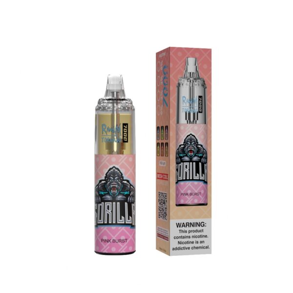 RandM Tornado 7000 Pink Burst – Image 2