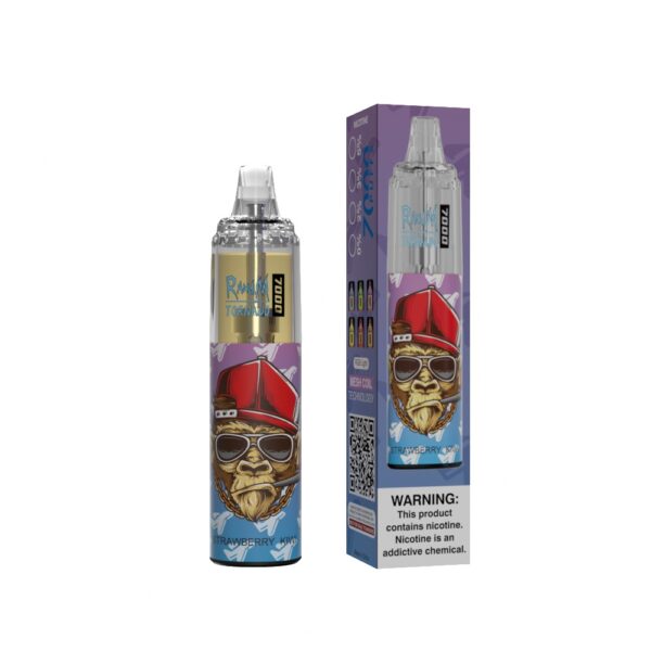 RandM Tornado 7000 Strawberry Kiwi – Image 2