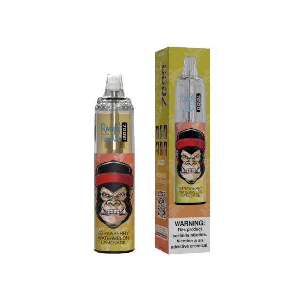 RandM Tornado 7000 Strawberry Watermelon Lemonade – Image 2