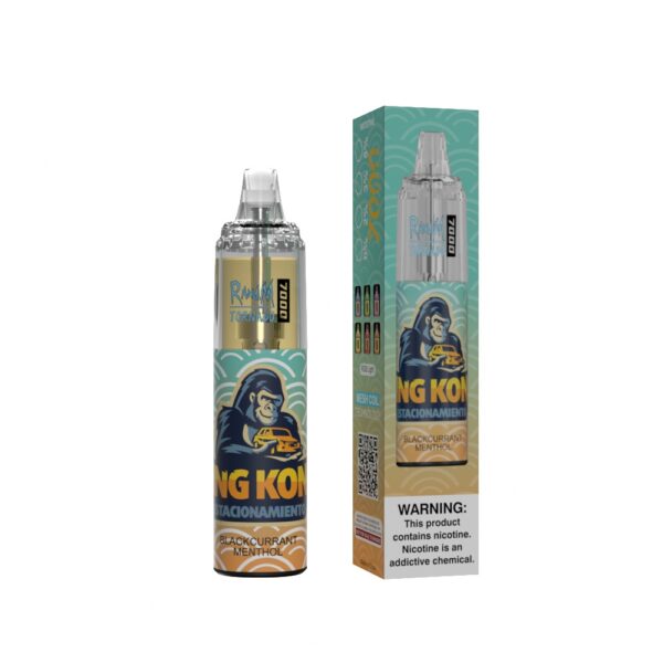 RandM Tornado 7000 Blackcurrant Menthol - immagine 2