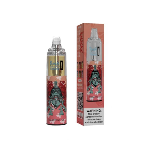 RandM Tornado 7000 Tangerine Ice - Billede 2