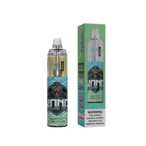 Alternativ vy av RandM Tornado 7000 Blueberry Pomegranate