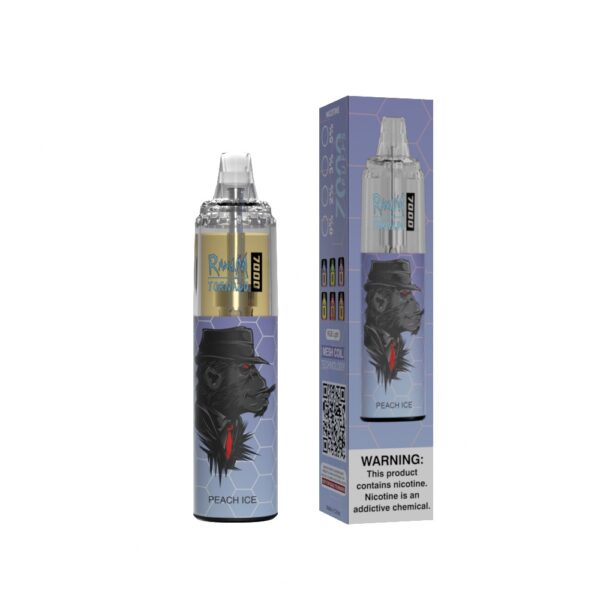 RandM Tornado 7000 Peach Ice - Billede 2