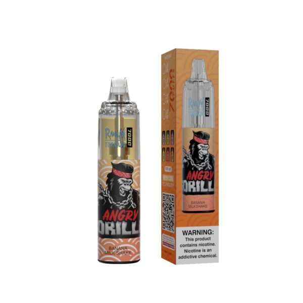 RandM Tornado 7000 Banana Milkshake – Image 2