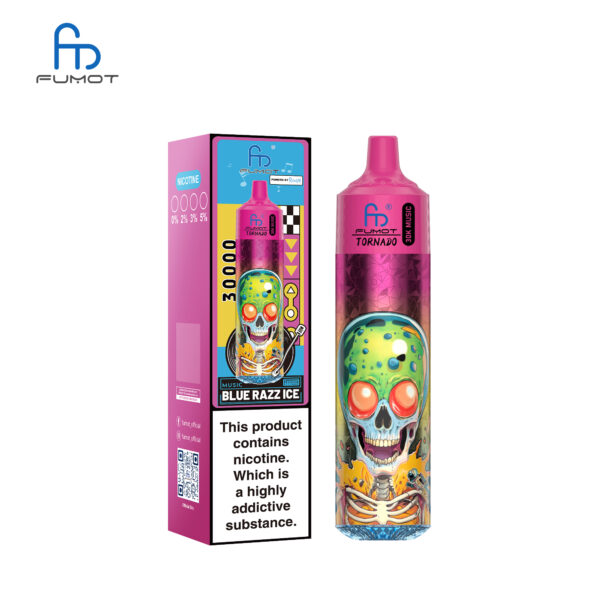 Fumot Tornado 30K Music Blue Razz Ice - immagine 4