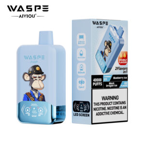 Alternativ visning af WASPE AIVIOU 40000 Blueberry Ice/Black Dragon Ice