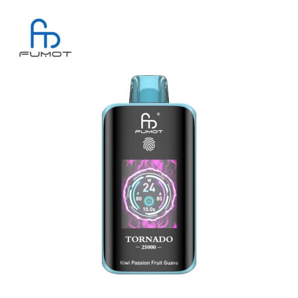 Fumot Tornado 25000 Kiwi Passion Fruit Guava – Bild 2