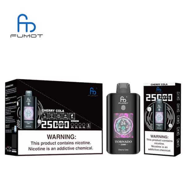 Fumot Tornado 25000 Cherry Cola – Bild 4
