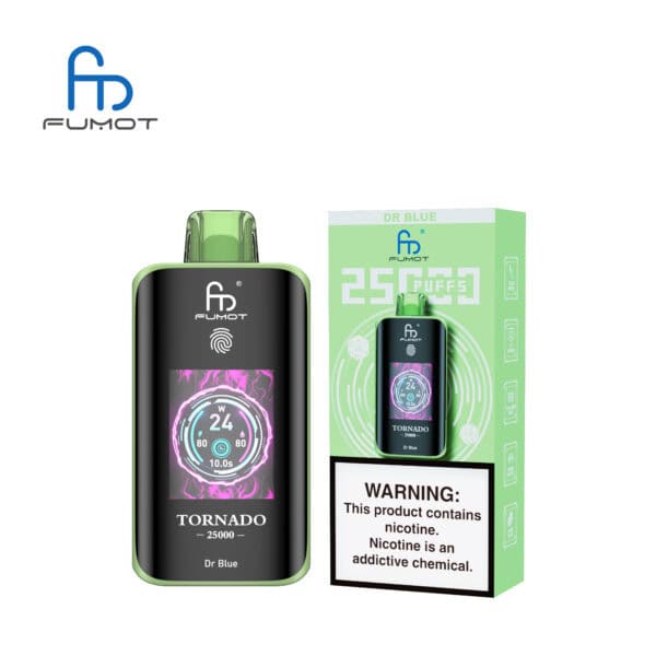 Fumot Tornado 25000 Dr Blue – Bild 3